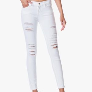 Frame White Le Skinny